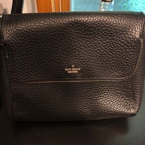 Kate Spade Black Leather Crossbody Bag